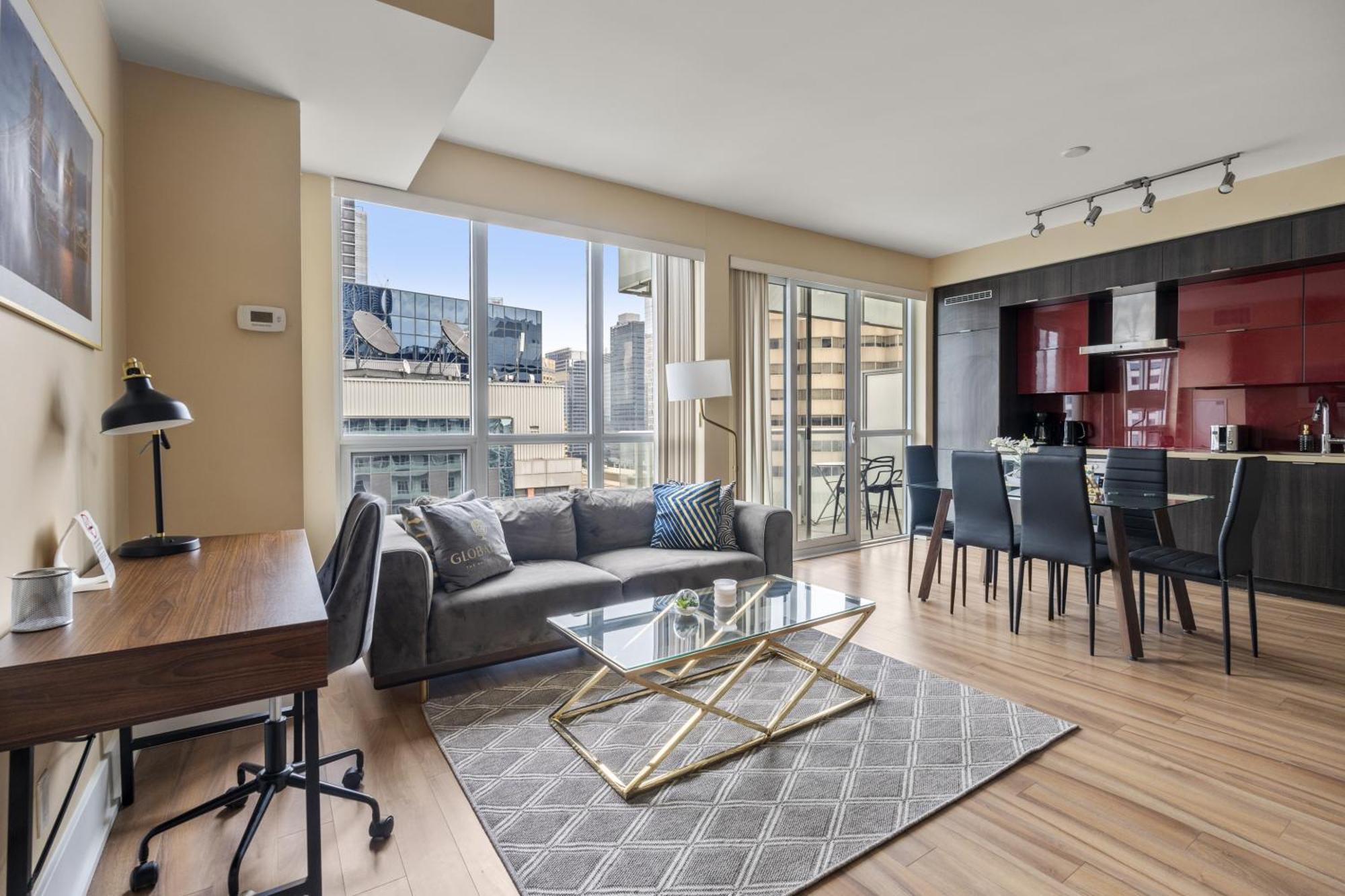 Globalstay Modern Downtown Apartment トロント エクステリア 写真