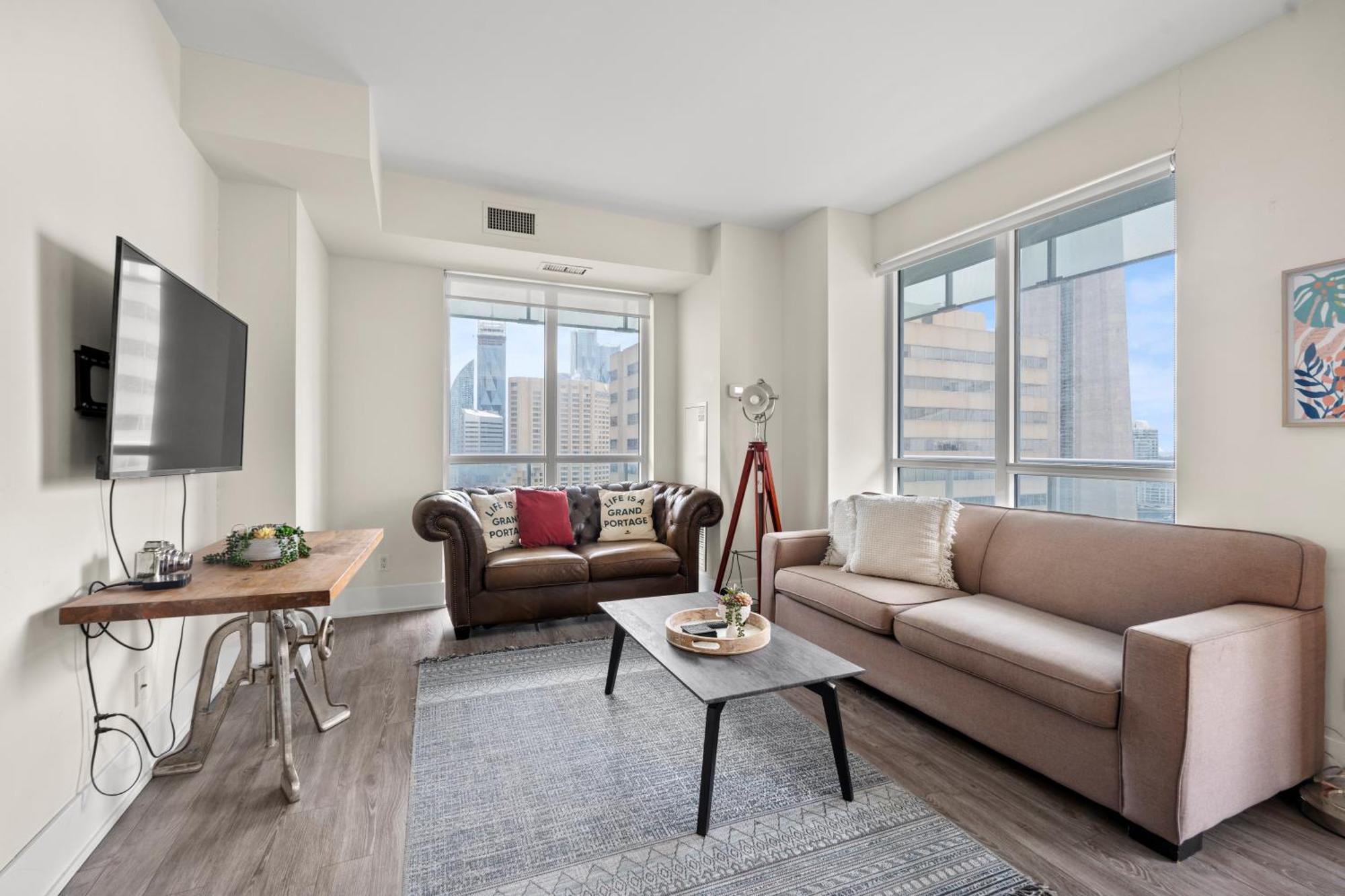 Globalstay Modern Downtown Apartment トロント エクステリア 写真